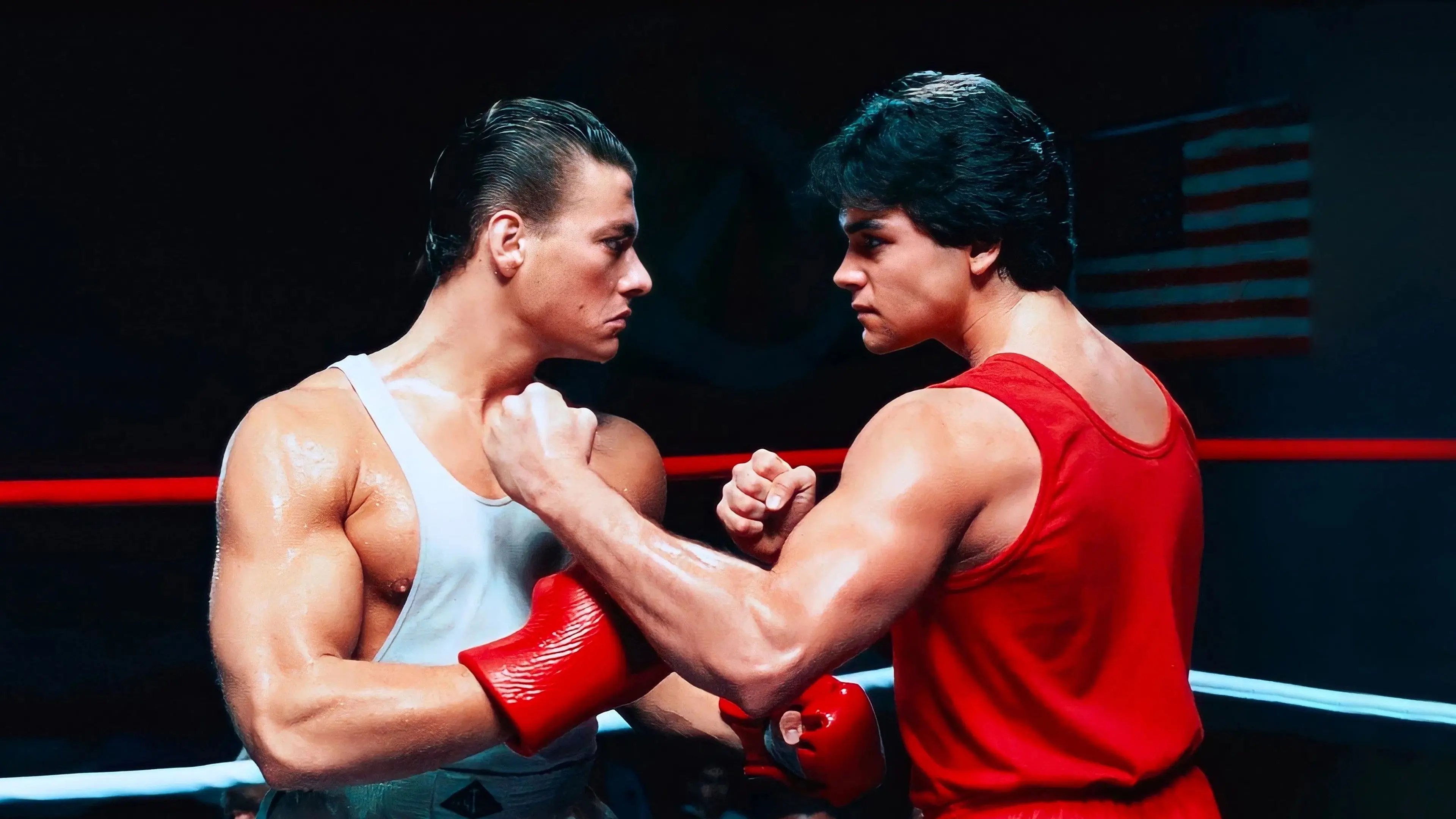 No Retreat, No Surrender backdrop