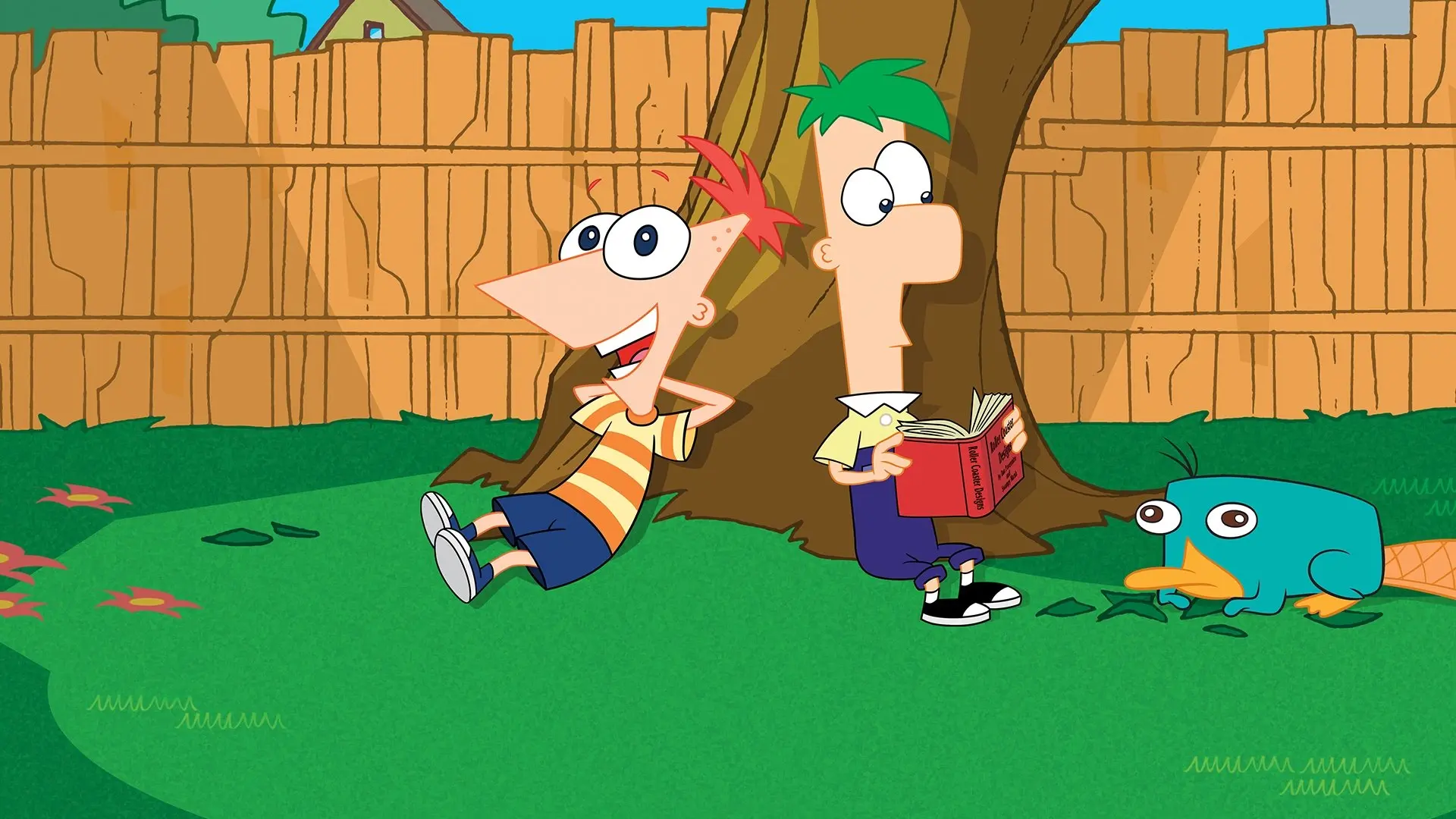 Phineas and Ferb backdrop