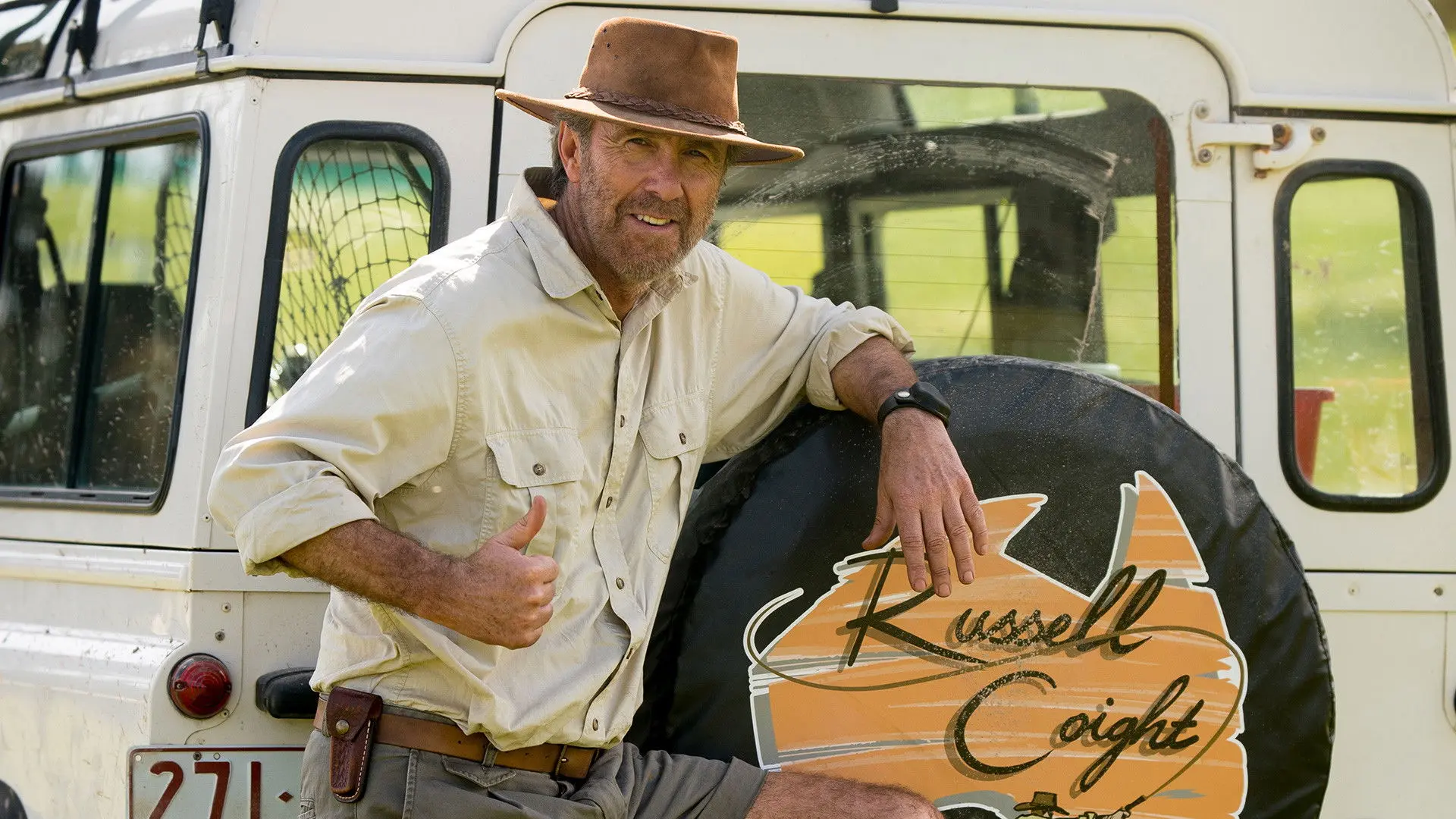 Russell Coight's All Aussie Adventures backdrop