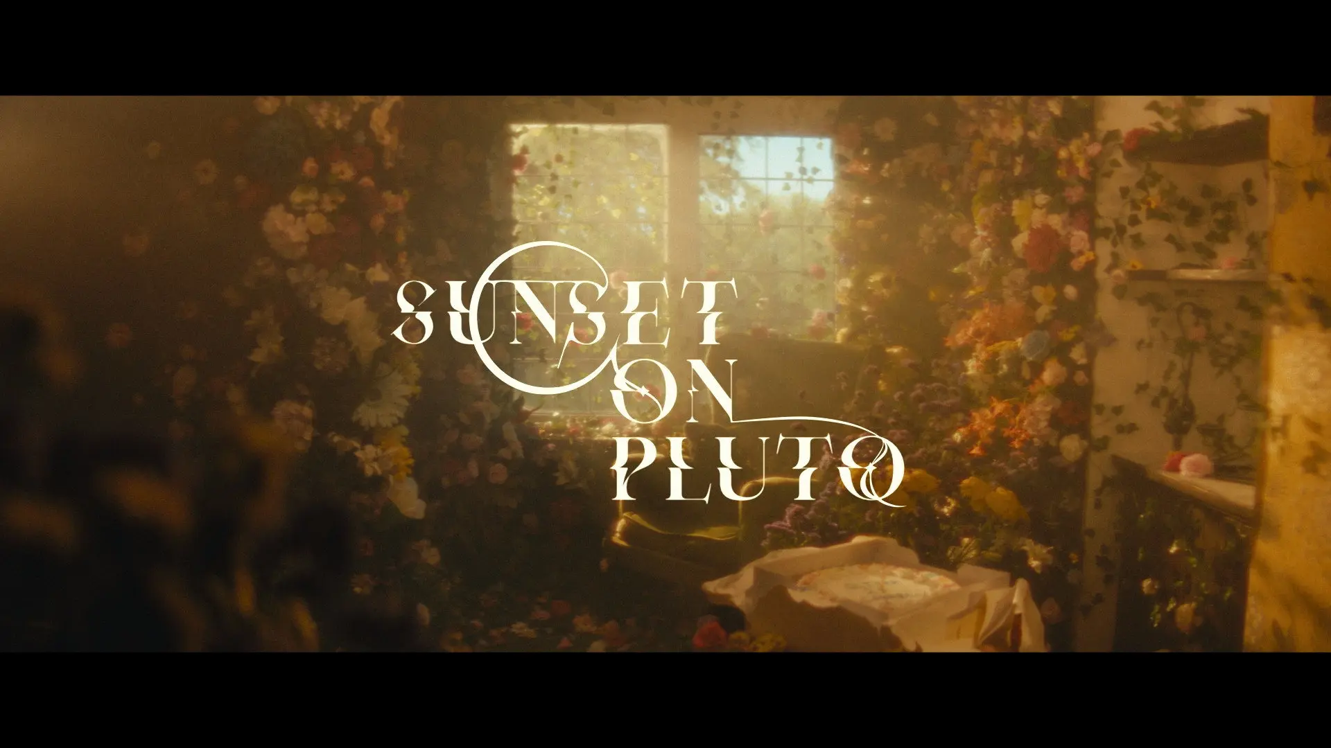 Sunset on Pluto backdrop