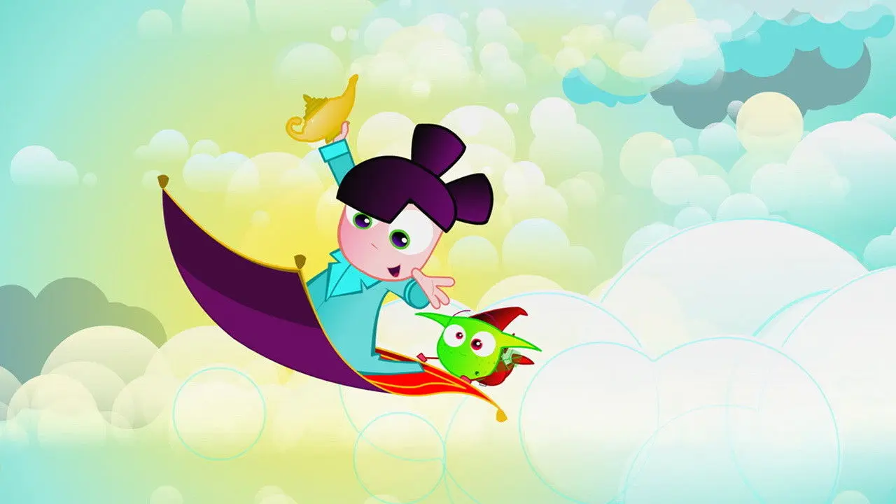 Sandra, The Fairytale Detective backdrop