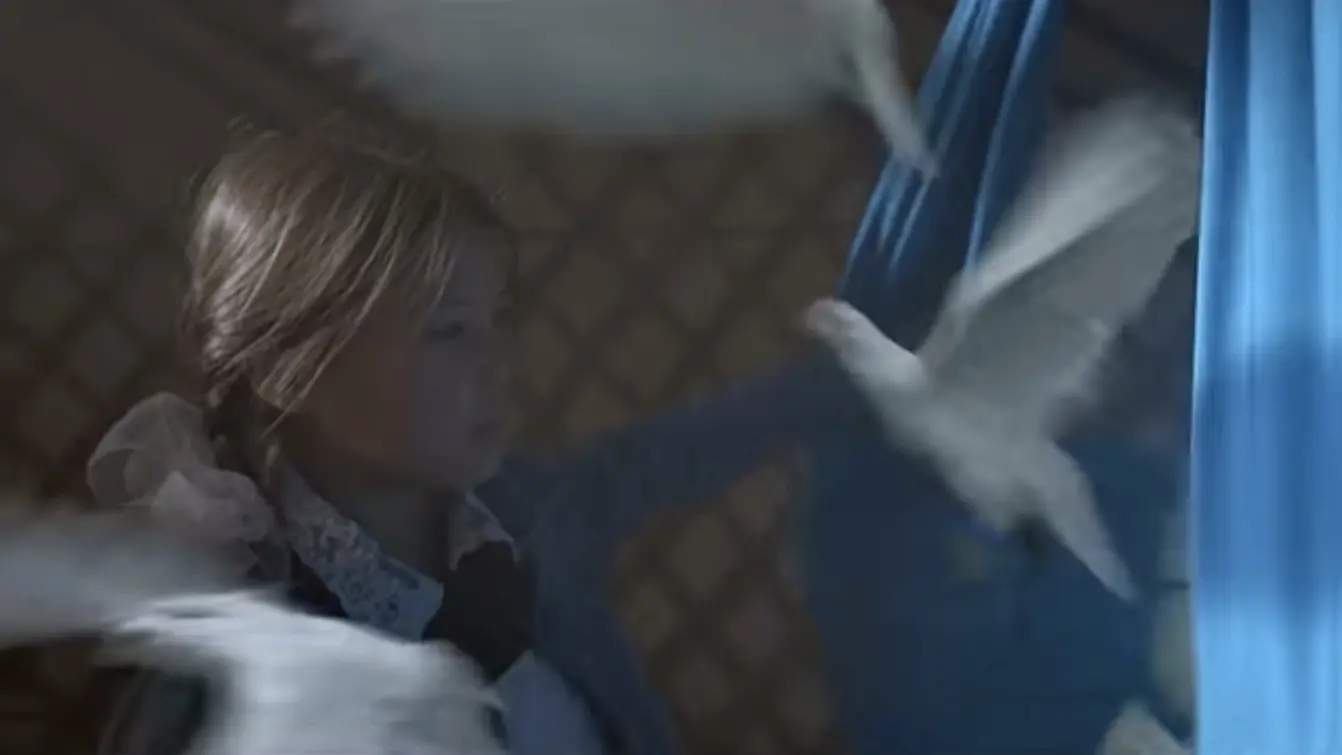 White Blessing backdrop