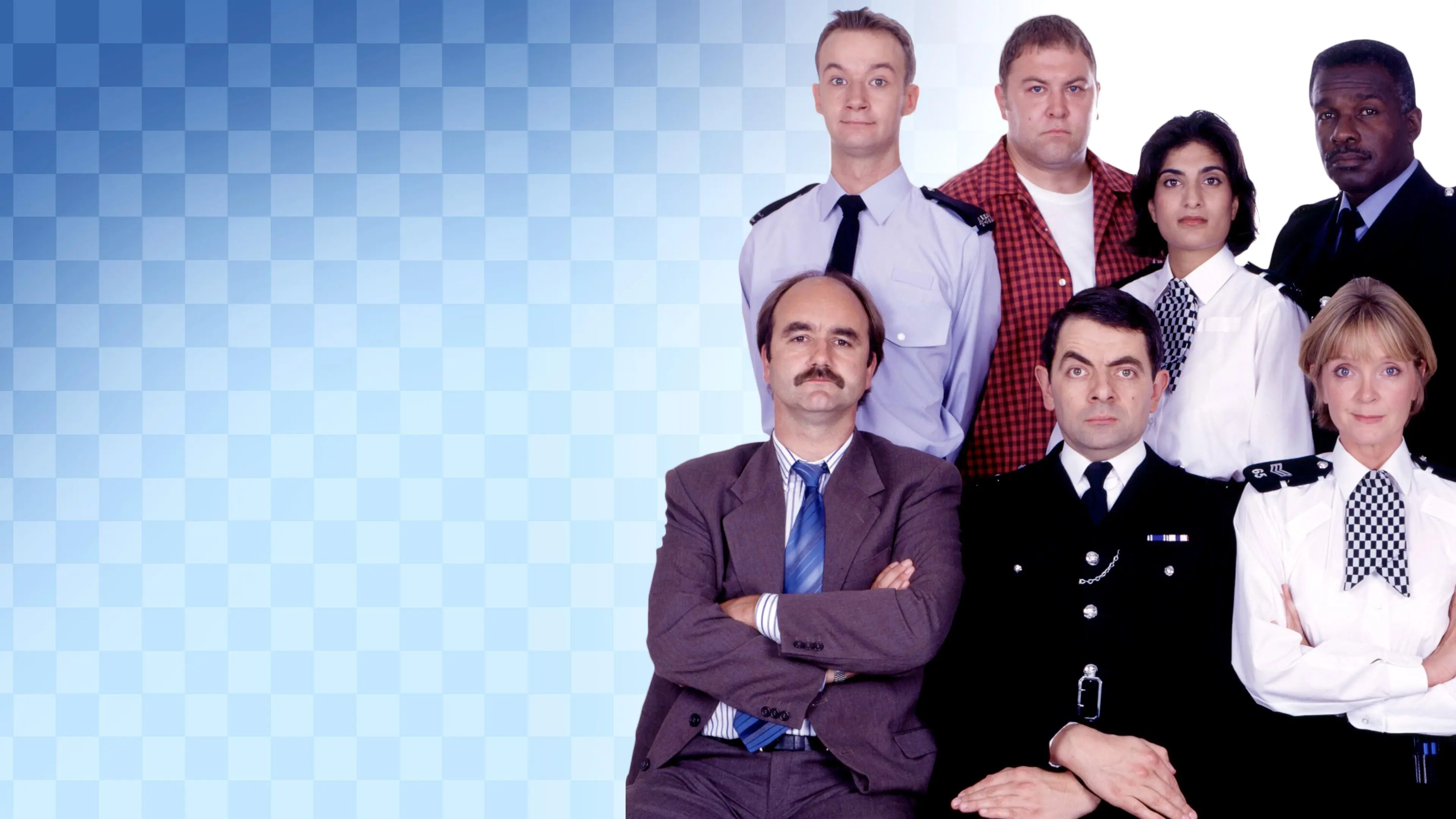 The Thin Blue Line backdrop