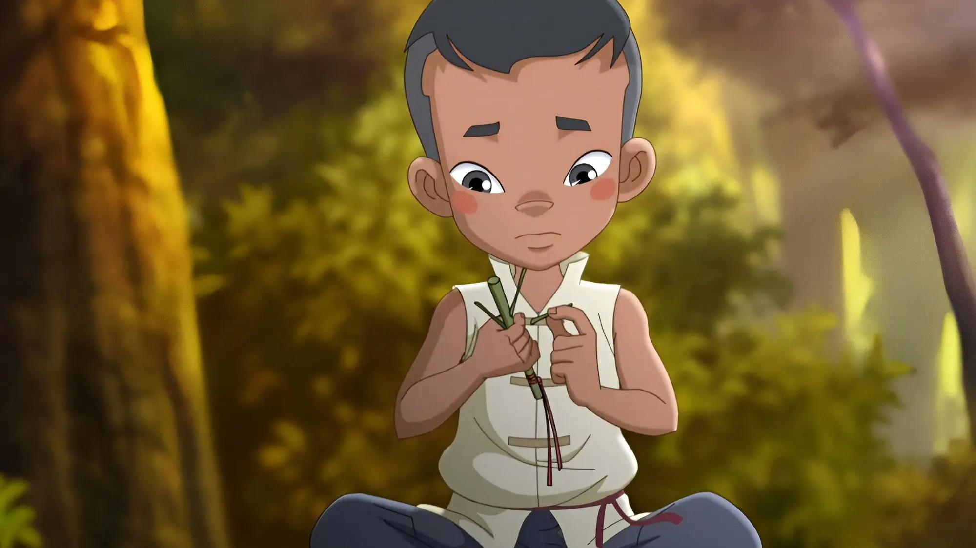 Xi Bai Po: Wang Er Xiao backdrop