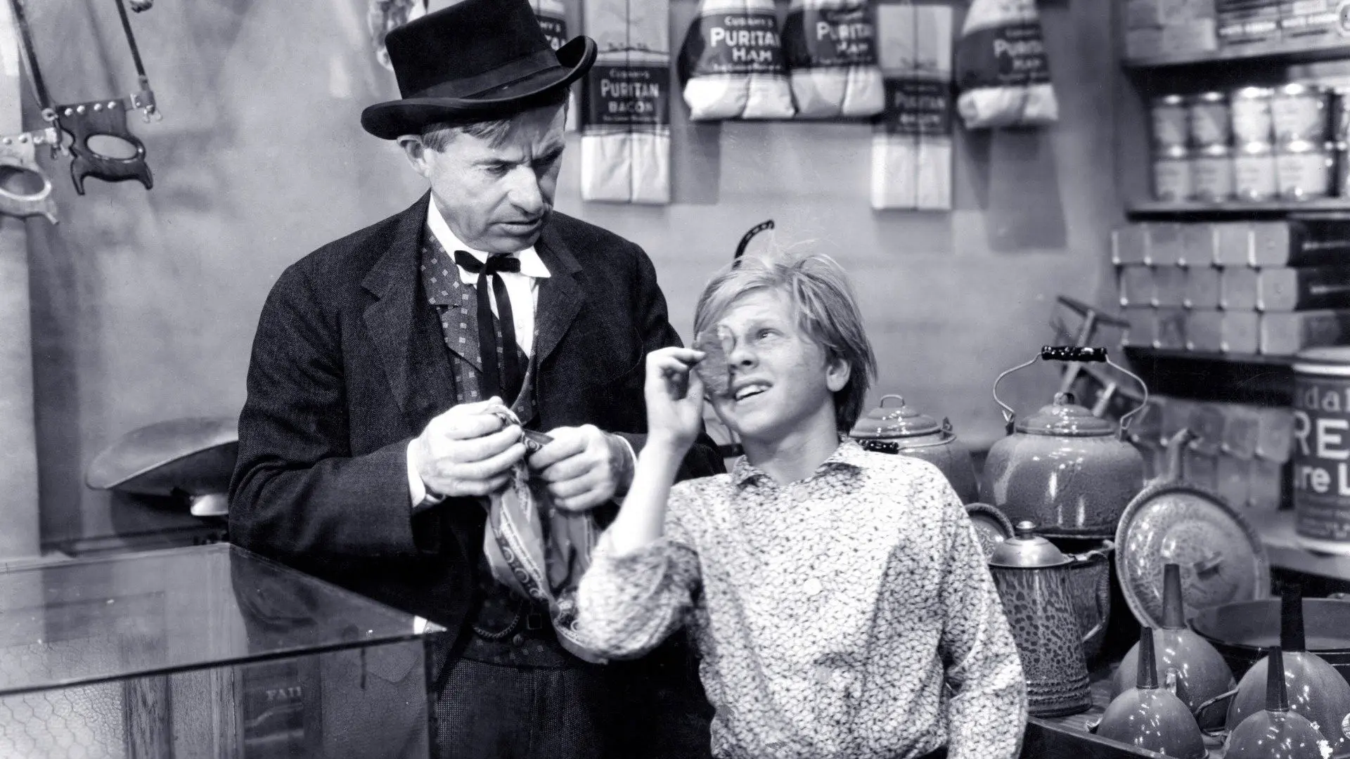 The County Chairman backdrop