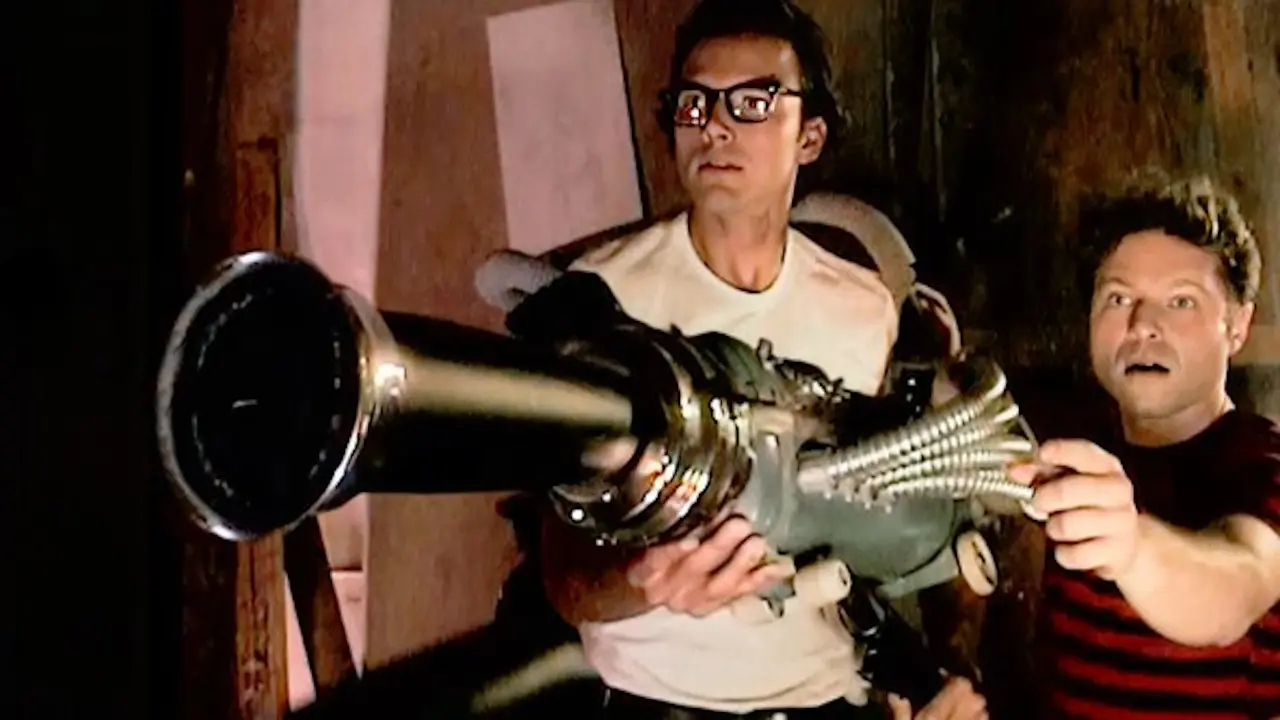 Flying Saucer Rock 'N' Roll backdrop