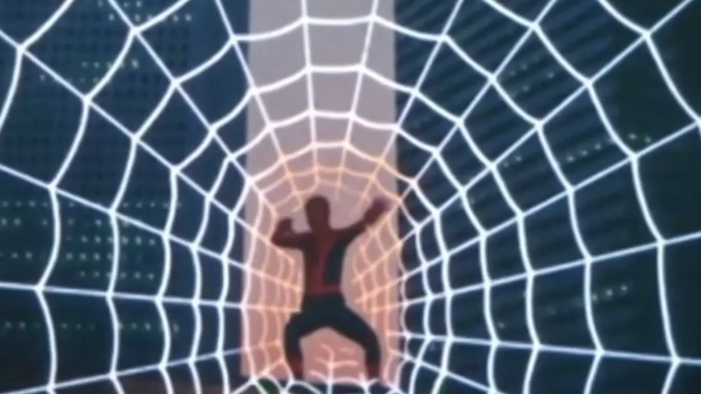 Japanese Spiderman backdrop