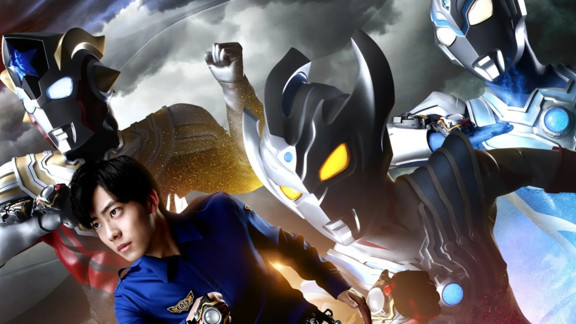 Ultraman Taiga backdrop